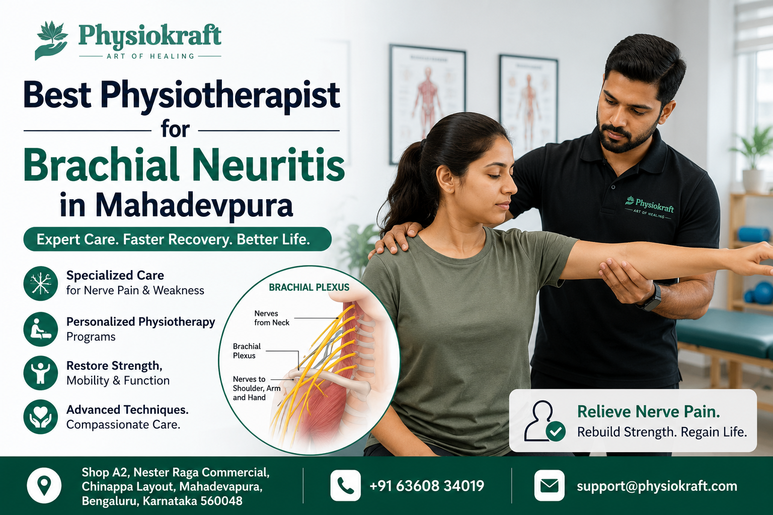 Best Physiotherapist for Brachial Neuritis in Mahadevpura