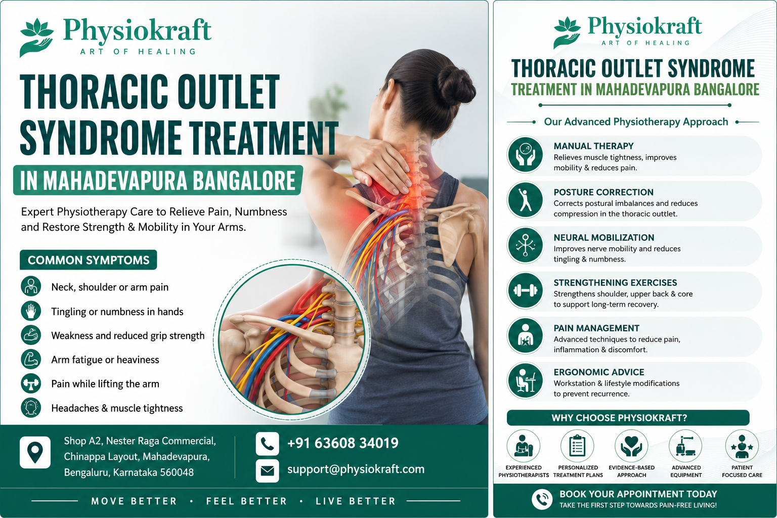 Thoracic Outlet Syndrome Treatment in Mahadevapura Bangalore