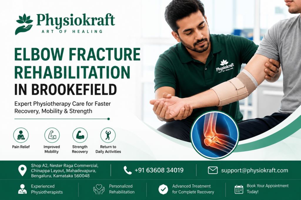 Elbow fracture rehabilitation in Brookefield