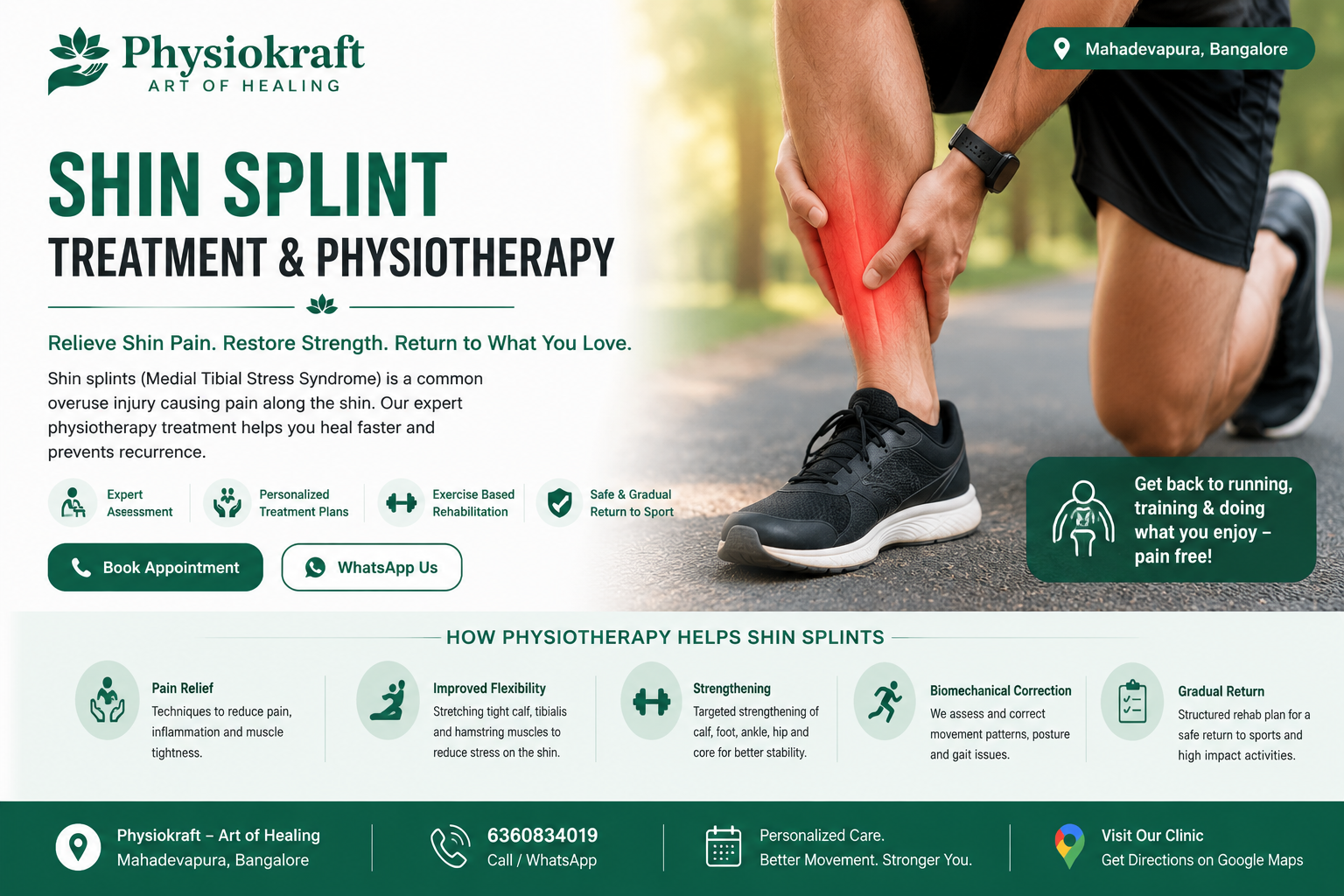 Shin-Pain Treatment Mahadevapura