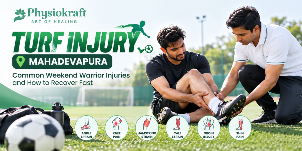 turf injury mahdevapura physiotherapy care